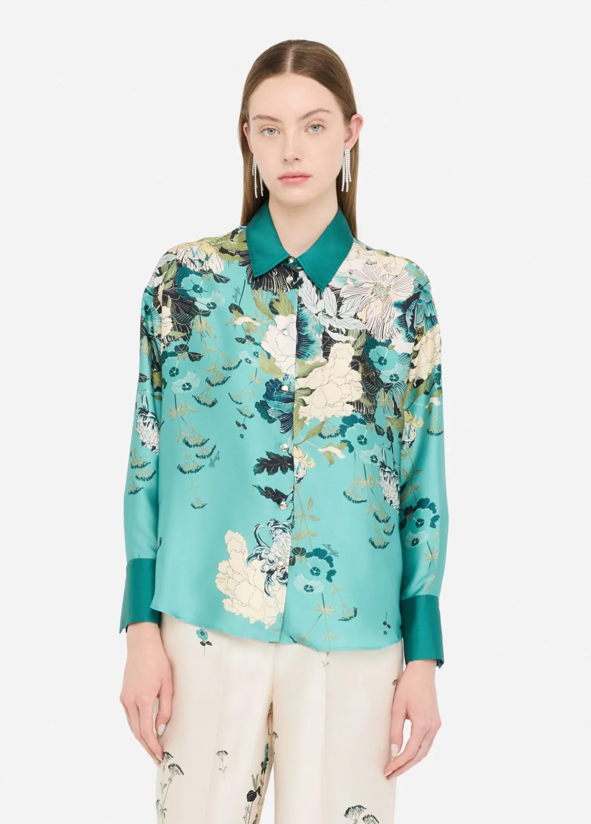 Liu Jo Chemise en sergé imprimé|Femme Chemises Et Blouses