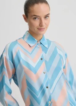 Liu Jo Chemise en sergé imprimé|Femme Chemises Et Blouses