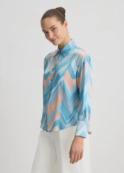 Liu Jo Chemise en sergé imprimé|Femme Chemises Et Blouses