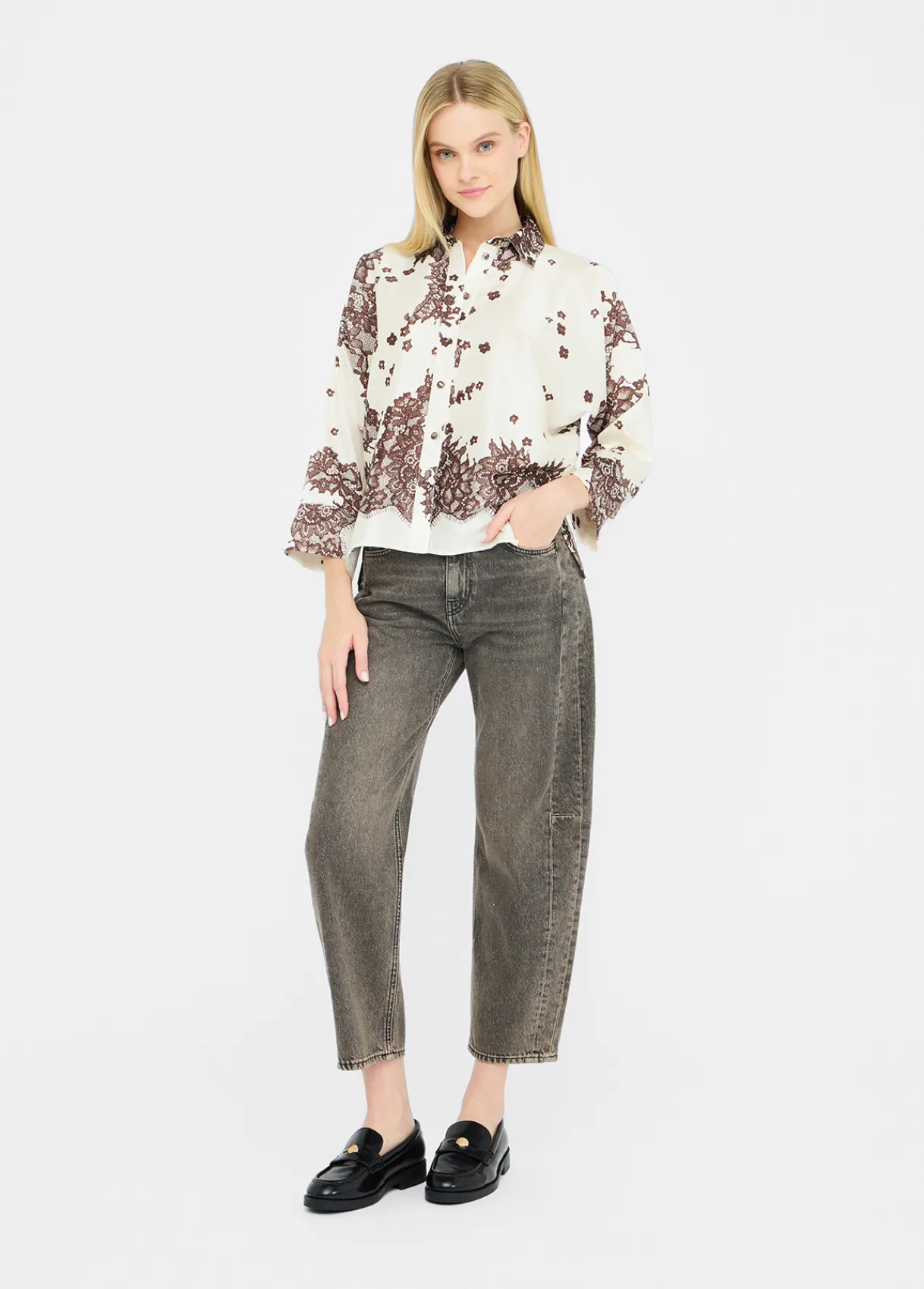 Liu Jo Chemise en sergé imprimé|Femme Chemises Et Blouses