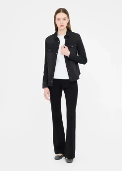 Liu Jo Chemise en toile denim avec strass|Femme Chemises Et Blouses