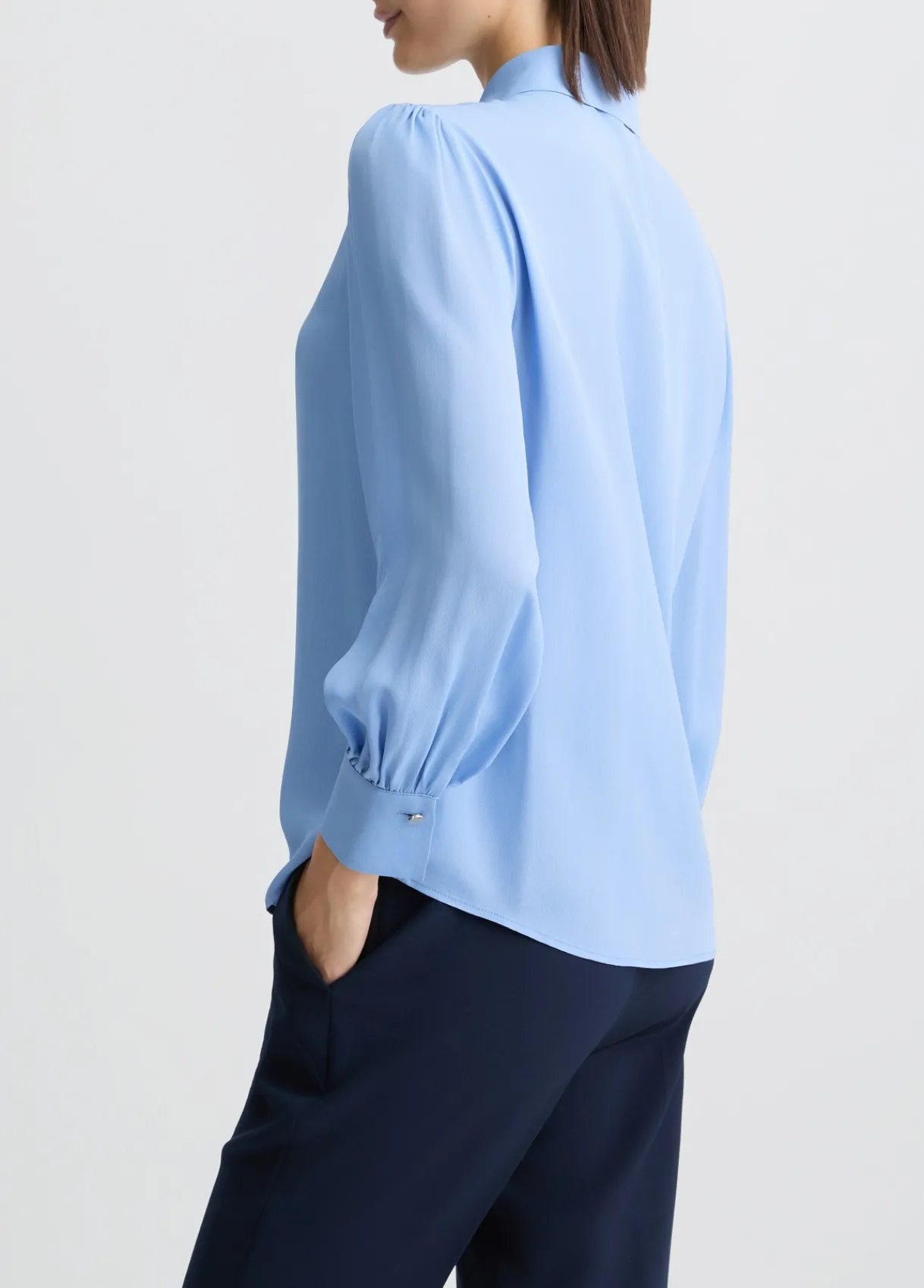 Liu Jo Chemisier en crêpe de chine|Femme Chemises Et Blouses
