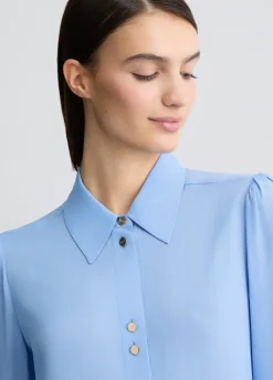 Liu Jo Chemisier en crêpe de chine|Femme Chemises Et Blouses