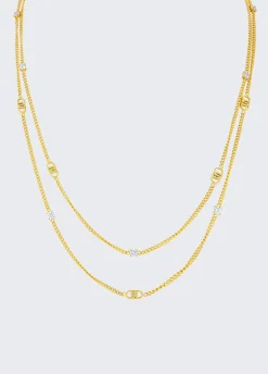 Liu Jo Collier avec logo monogramme|Femme Jewelry