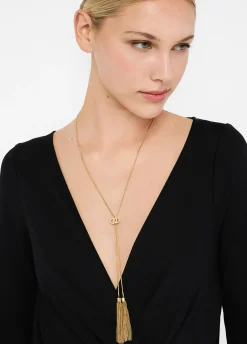 Liu Jo Collier avec pampilles métalliques|Femme Jewelry