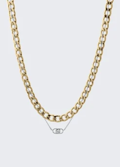 Liu Jo Collier chaîne avec logo|Femme Jewelry