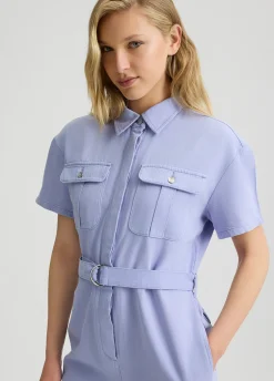 Liu Jo Combinaison en coton avec ceinture|Femme Robes