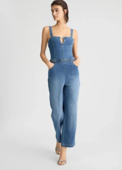 Liu Jo Combinaison en toile denim|Femme Robes