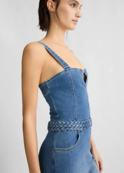 Liu Jo Combinaison en toile denim|Femme Robes