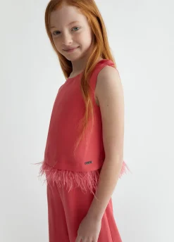 Liu Jo Combinaison élégante avec plumes|Enfant Robes & Combinaisons