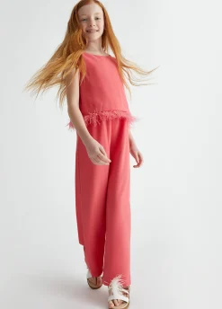 Liu Jo Combinaison élégante avec plumes|Enfant Robes & Combinaisons