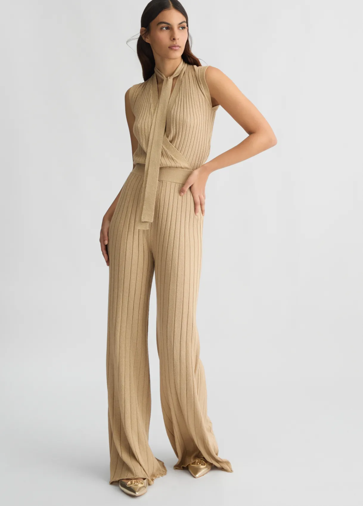 Liu Jo Combinaison élégante en Lurex®|Femme Mailles|Robes