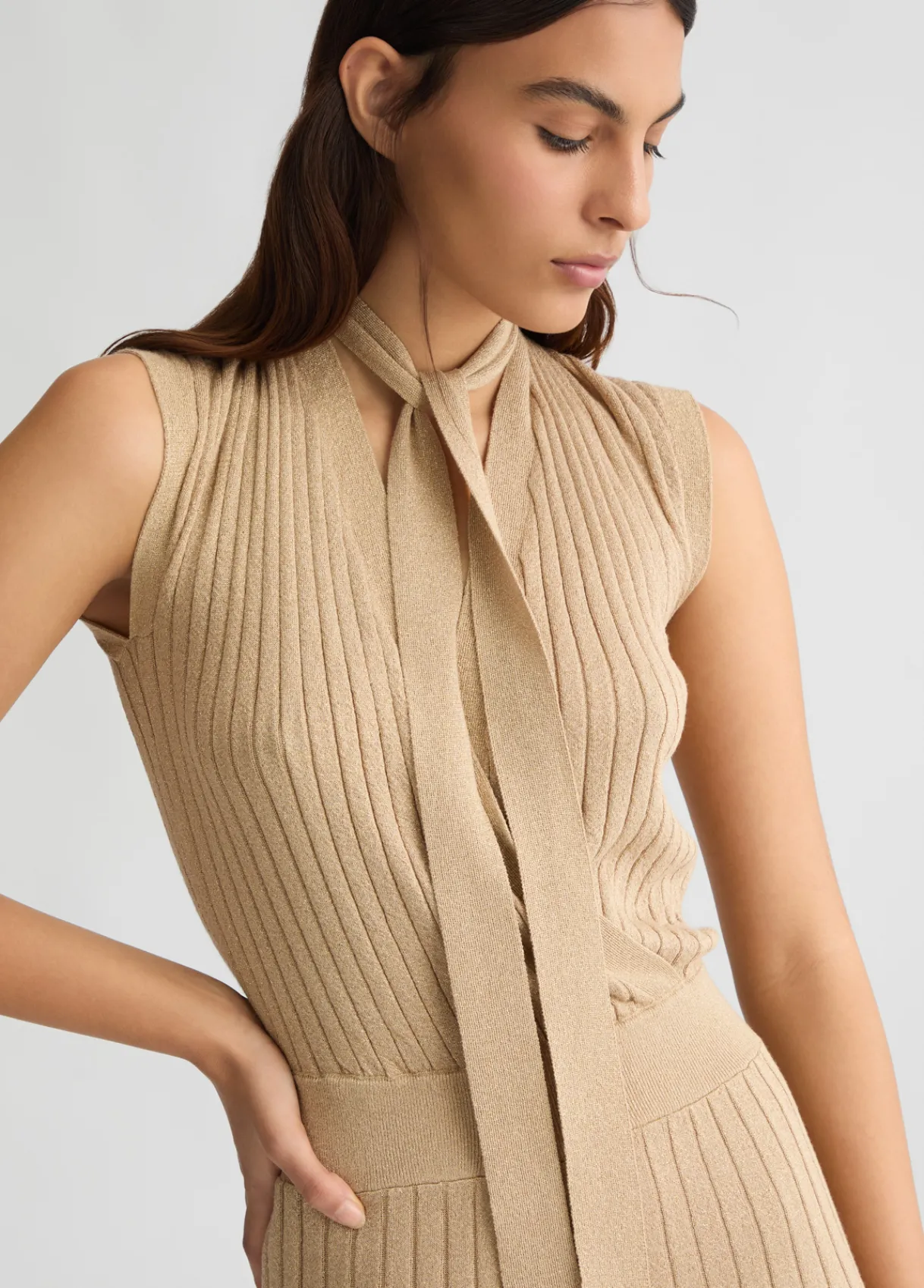 Liu Jo Combinaison élégante en Lurex®|Femme Mailles|Robes