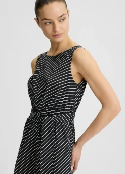 Liu Jo Combinaison Better en coton à rayures|Femme Mode Plage|Robes