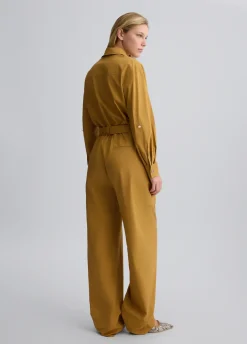 Liu Jo Combinaison worker couleur moutarde|Femme Robes