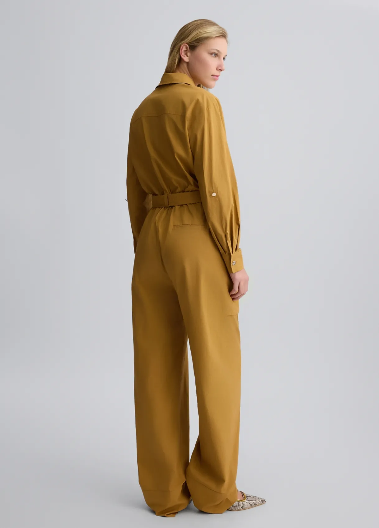 Liu Jo Combinaison worker couleur moutarde|Femme Robes