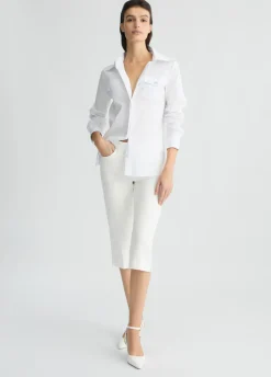 Liu Jo Corsaire en denim|Femme Pantalons