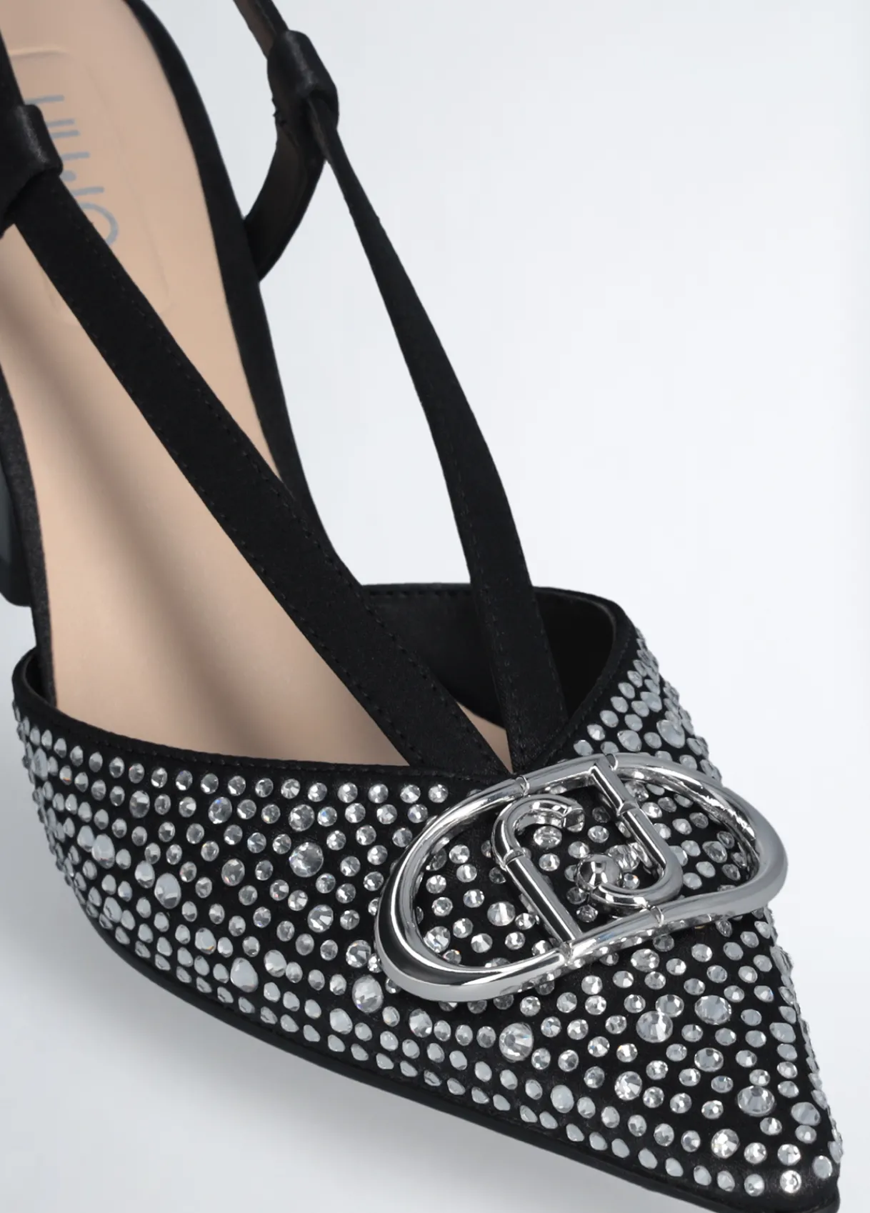 Liu Jo Escarpins à bride arrière strassés|Femme Escarpins