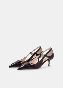 Liu Jo Escarpins en vernis avec découpe|Femme Escarpins