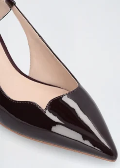 Liu Jo Escarpins en vernis avec découpe|Femme Escarpins