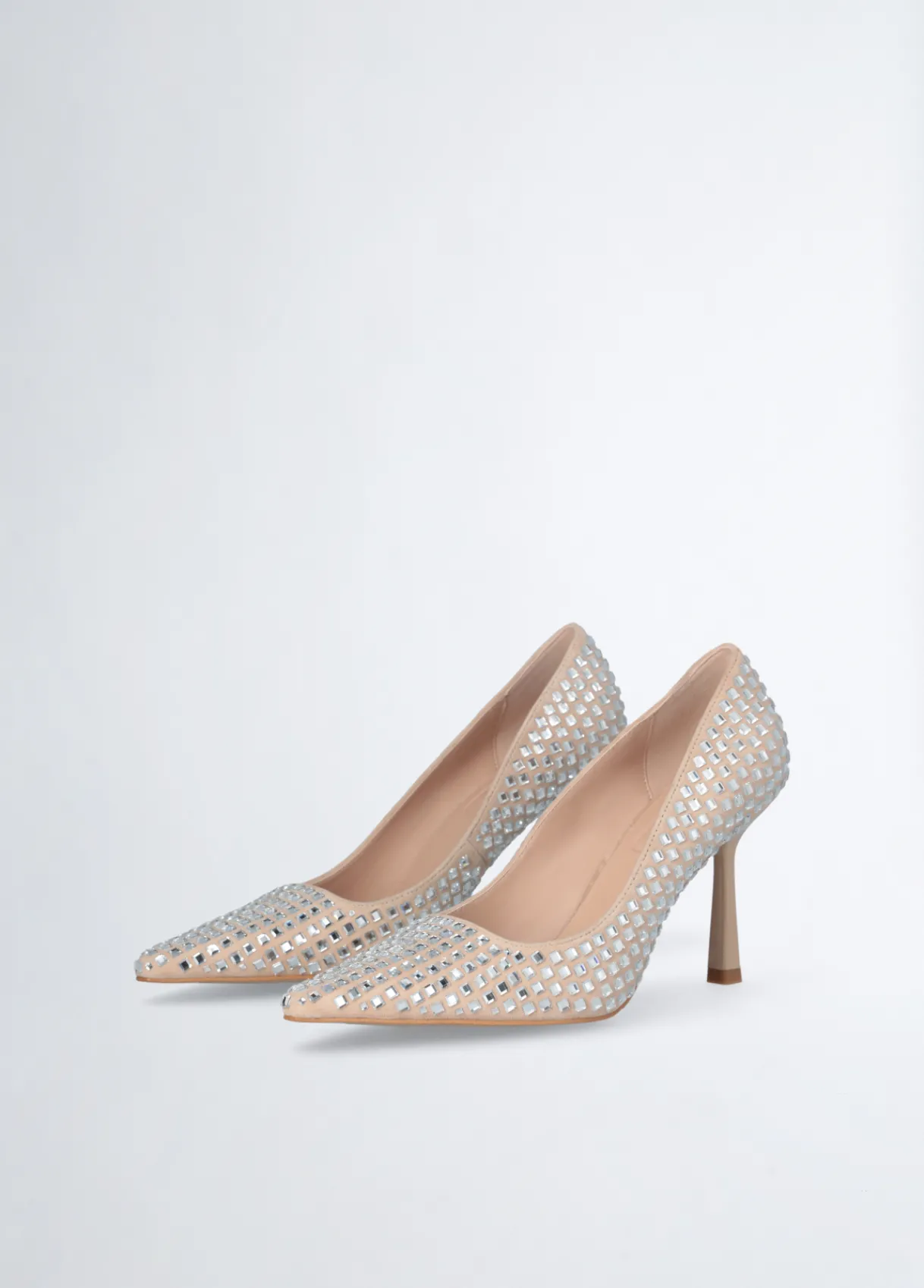 Liu Jo Escarpins nude avec strass|Femme Escarpins