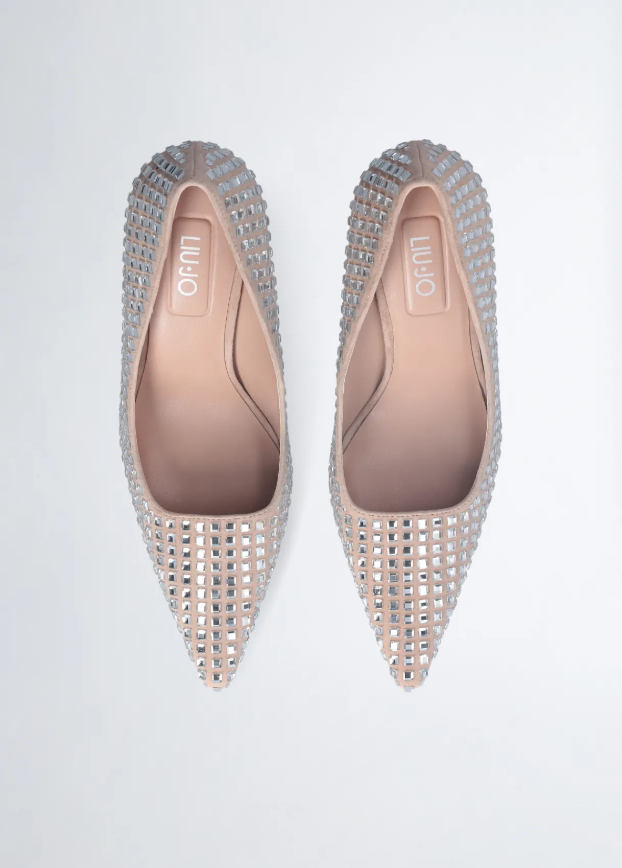 Liu Jo Escarpins nude avec strass|Femme Escarpins