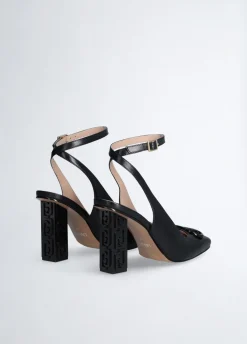 Liu Jo Escarpins ouverts à talons logotés|Femme Escarpins
