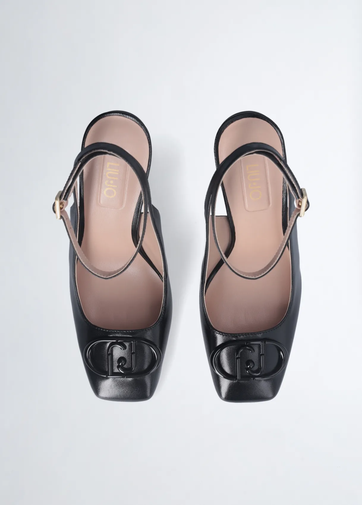 Liu Jo Escarpins ouverts à talons logotés|Femme Escarpins