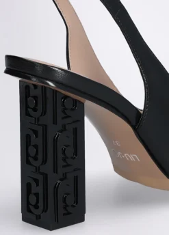 Liu Jo Escarpins ouverts à talons logotés|Femme Escarpins