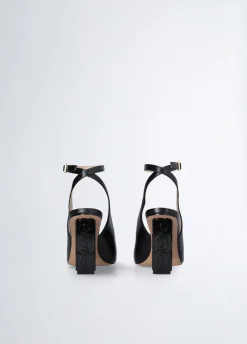 Liu Jo Escarpins ouverts à talons logotés|Femme Escarpins