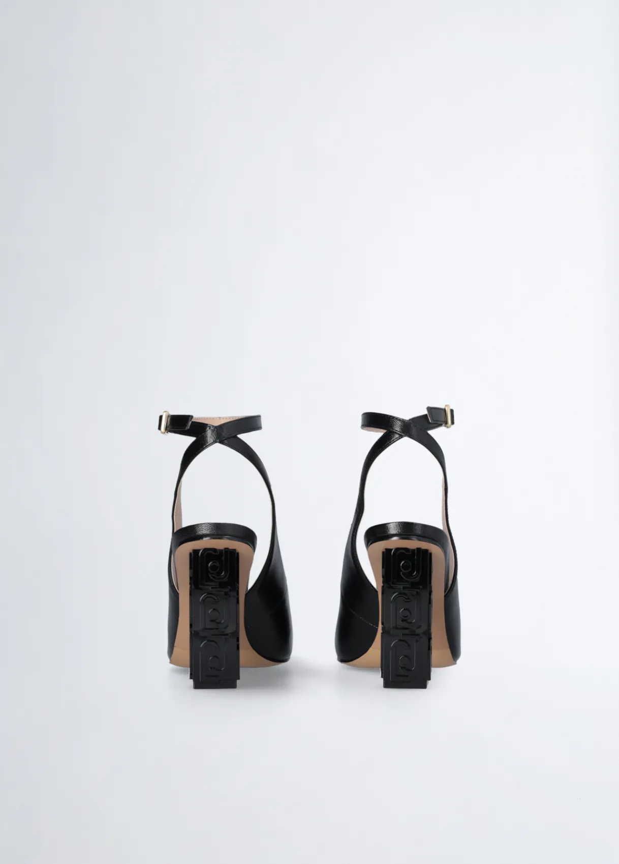 Liu Jo Escarpins ouverts à talons logotés|Femme Escarpins