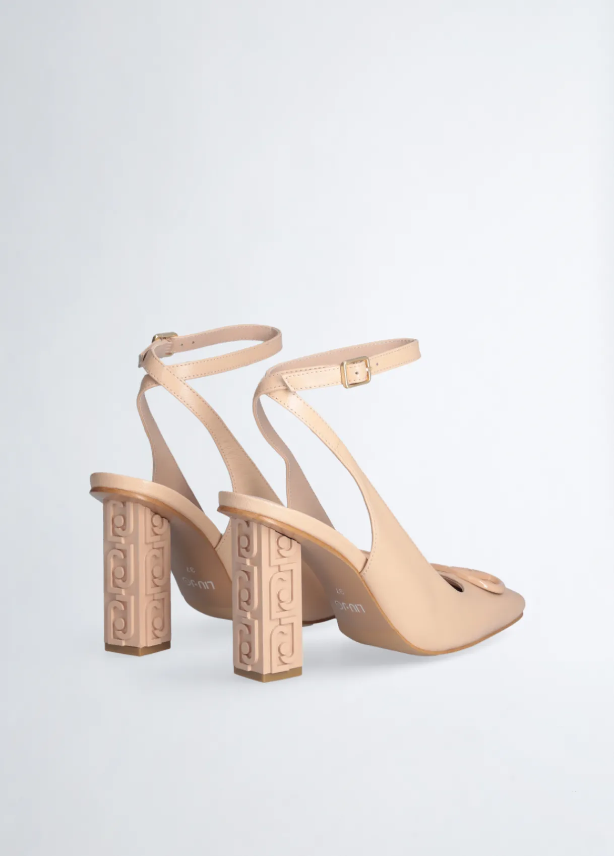 Liu Jo Escarpins ouverts à talons logotés|Femme Escarpins