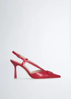 Liu Jo Escarpins ouverts avec maxi logo|Femme Escarpins
