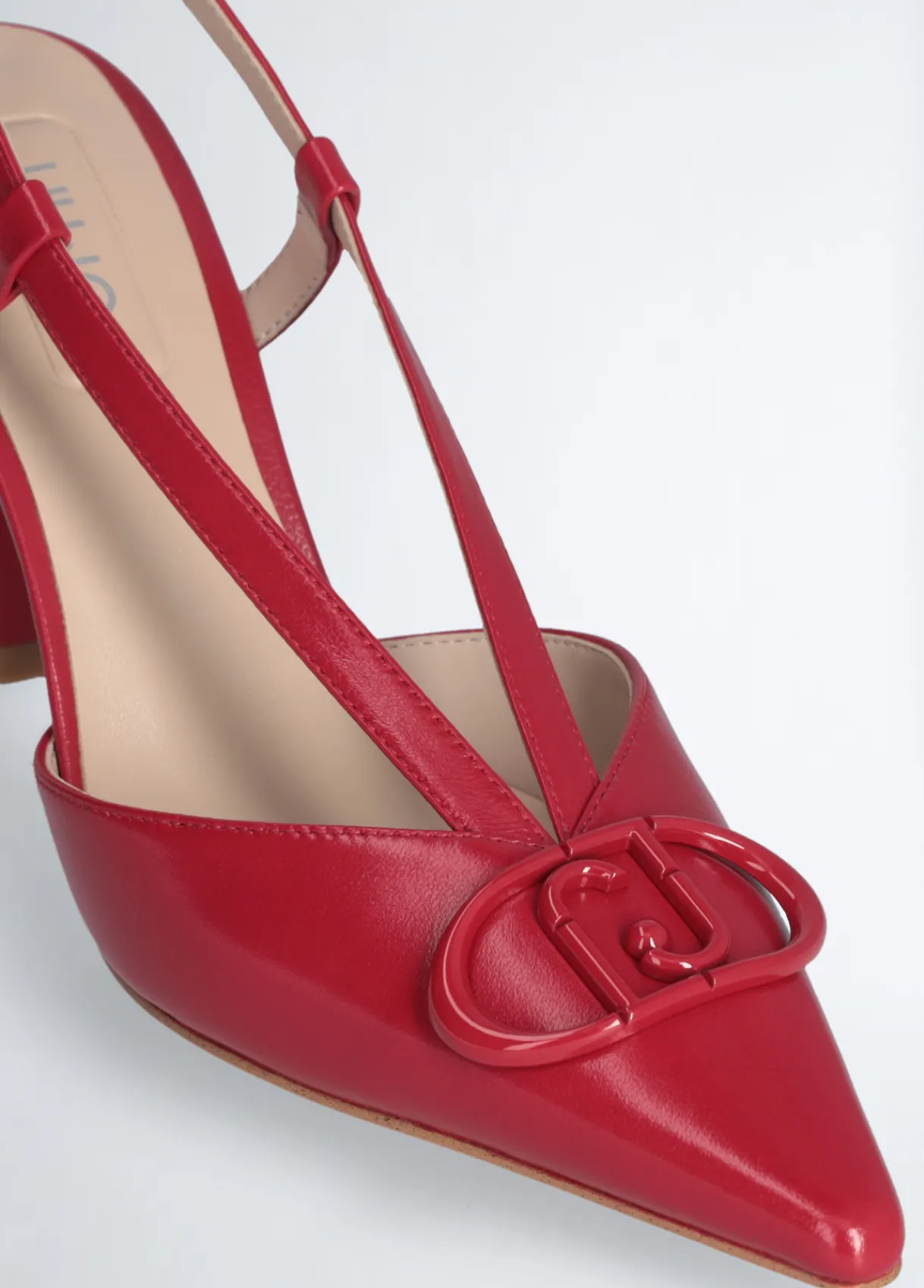 Liu Jo Escarpins ouverts avec maxi logo|Femme Escarpins