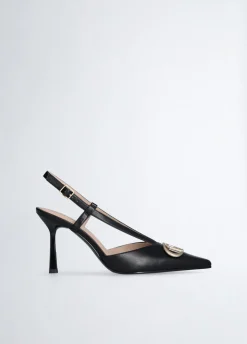 Liu Jo Escarpins ouverts avec maxi logo|Femme Escarpins