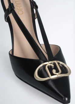 Liu Jo Escarpins ouverts avec maxi logo|Femme Escarpins