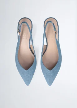 Liu Jo Escarpins ouverts en denim|Femme Escarpins