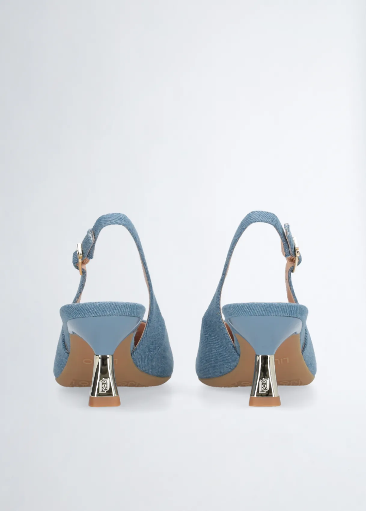 Liu Jo Escarpins ouverts en denim|Femme Escarpins