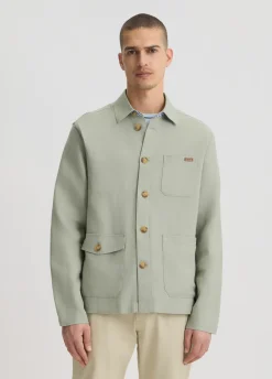 Liu Jo Field jacket 100% lin|Homme Vestes Et Gilets