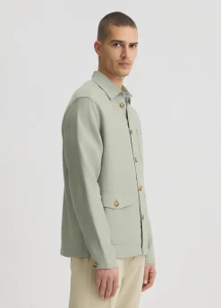 Liu Jo Field jacket 100% lin|Homme Vestes Et Gilets