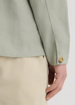 Liu Jo Field jacket 100% lin|Homme Vestes Et Gilets