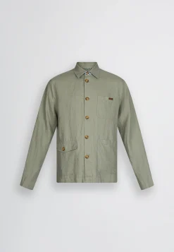 Liu Jo Field jacket 100% lin|Homme Vestes Et Gilets