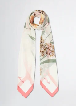 Liu Jo Foulard à fleurs|Femme Écharpes Et Foulards
