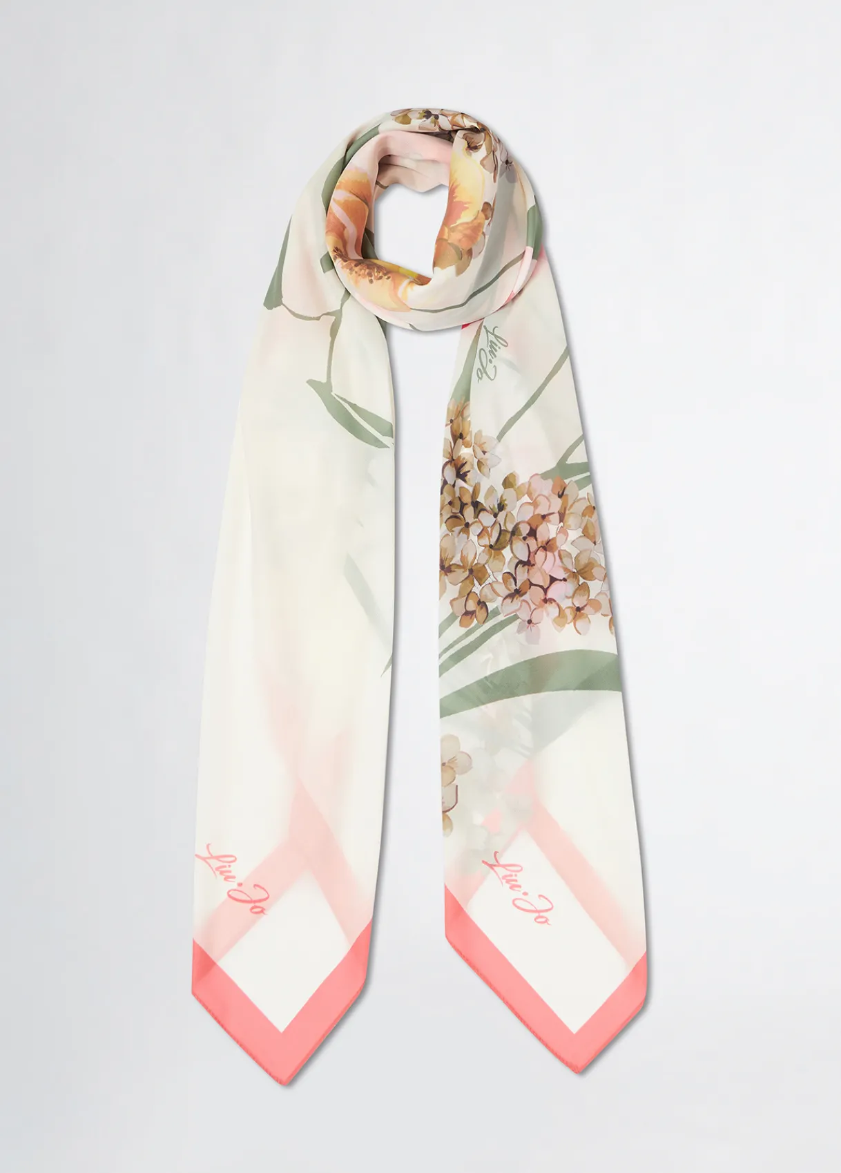 Liu Jo Foulard à fleurs|Femme Écharpes Et Foulards