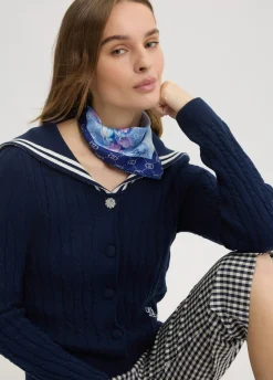 Liu Jo Foulard à fleurs|Femme Écharpes Et Foulards