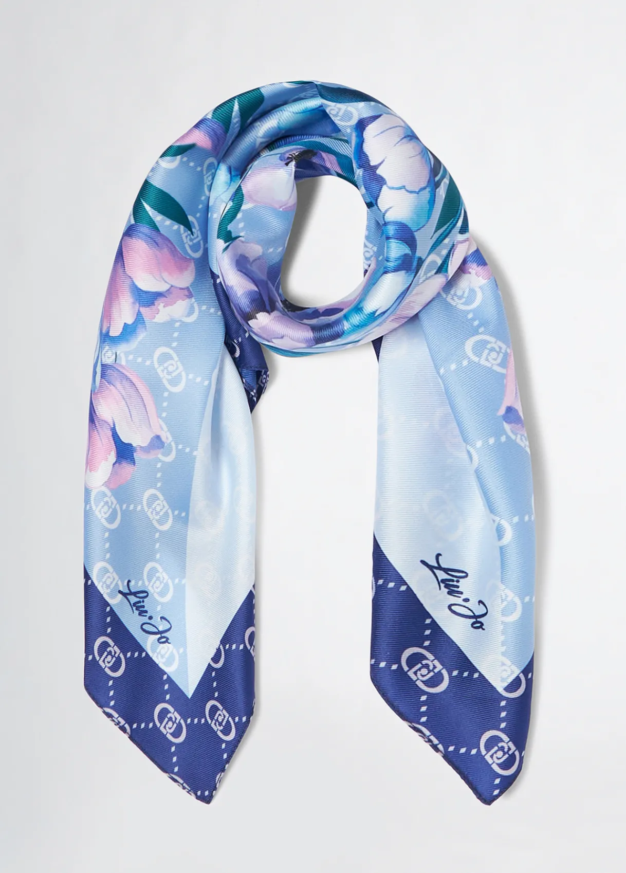 Liu Jo Foulard à fleurs|Femme Écharpes Et Foulards