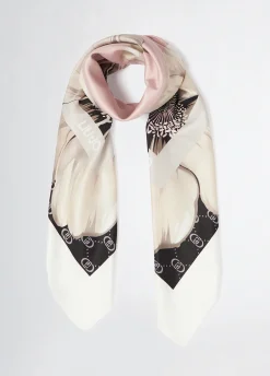Liu Jo Foulard à fleurs|Femme Écharpes Et Foulards