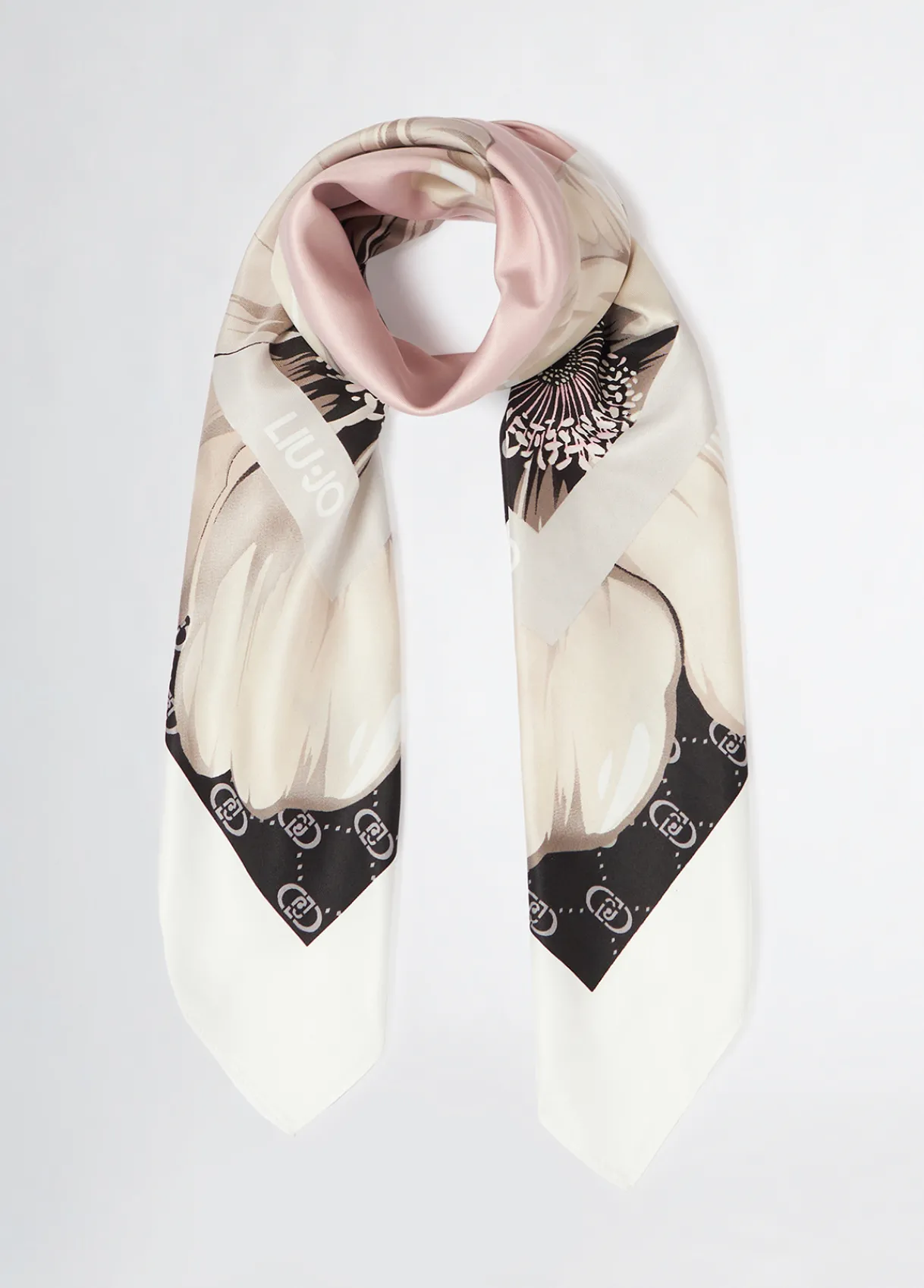 Liu Jo Foulard à fleurs|Femme Écharpes Et Foulards