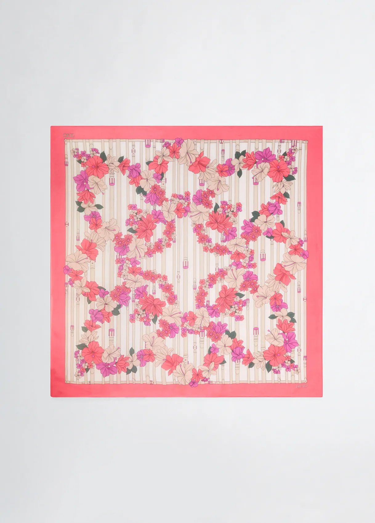 Liu Jo Foulard à fleurs|Femme Écharpes Et Foulards