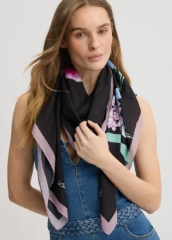 Liu Jo Foulard à fleurs|Femme Écharpes Et Foulards